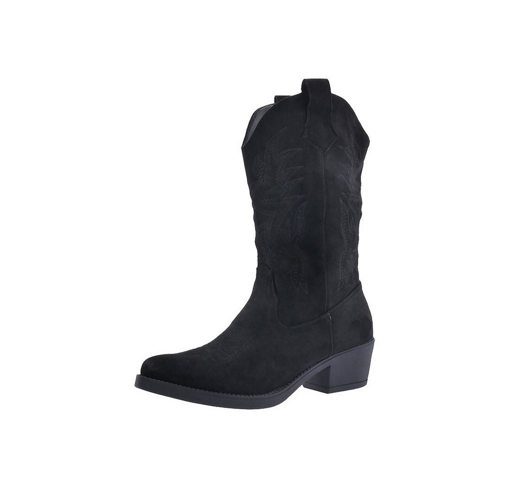 Elara Cowboy-Stiefel Cowboystiefel (schwarz)