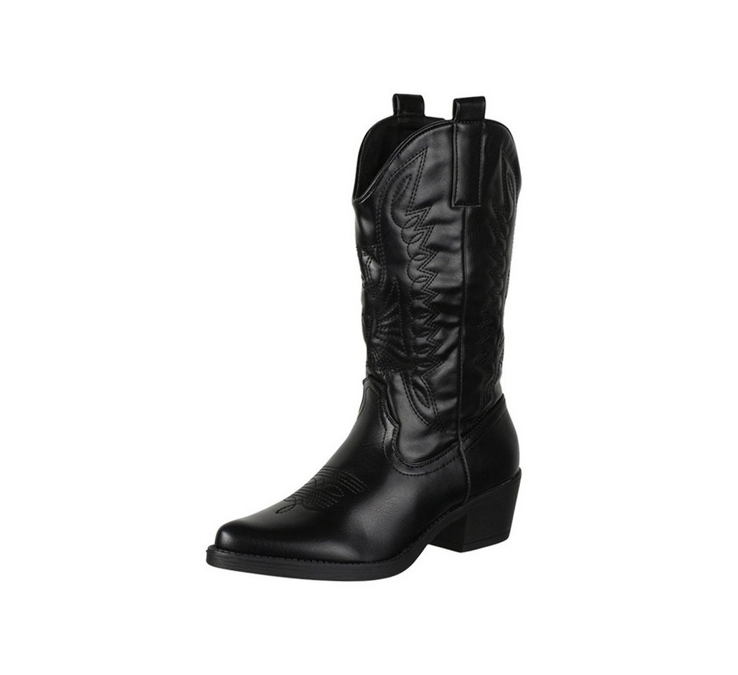 Elara Cowboy-Stiefel Cowboystiefel (schwarz)