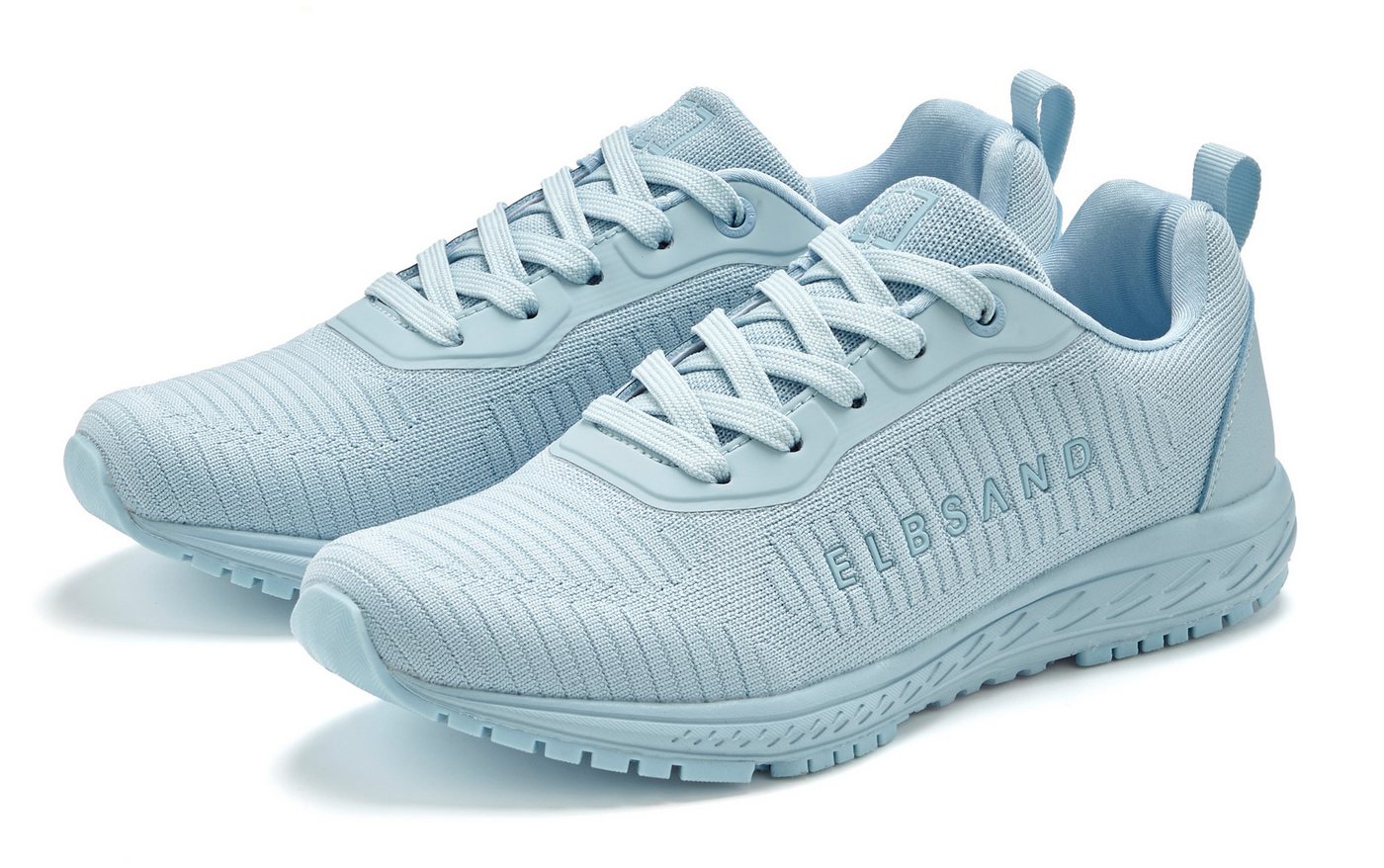 Elbsand Freizeitschuh, Halbschuh, Schnürhalbschuh, Turnschuh, Schnürschuh Sneaker NEU im sportiven Look mit leichter Sohle (blau)