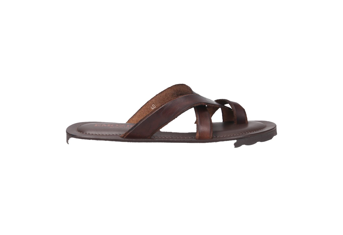Emozioni M5003 T.MORO 412, Sandaletten, Braun, dunkel, Herren Sandalette