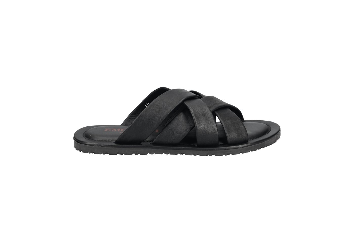 Emozioni M7727 NERO, Sandaletten, Schwarz, Herren Sandalette