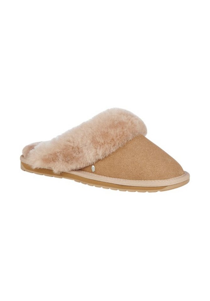 EMU Australia Jolie (Wildlder, Lammfell) camelbraun Damen Hausschuh