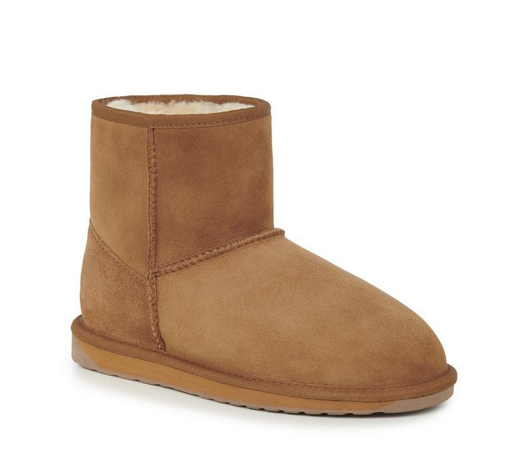 EMU Australia Stinger Mini (weiches doppelseitiges Lammfell) kastanienbraun Damen Winterstiefel