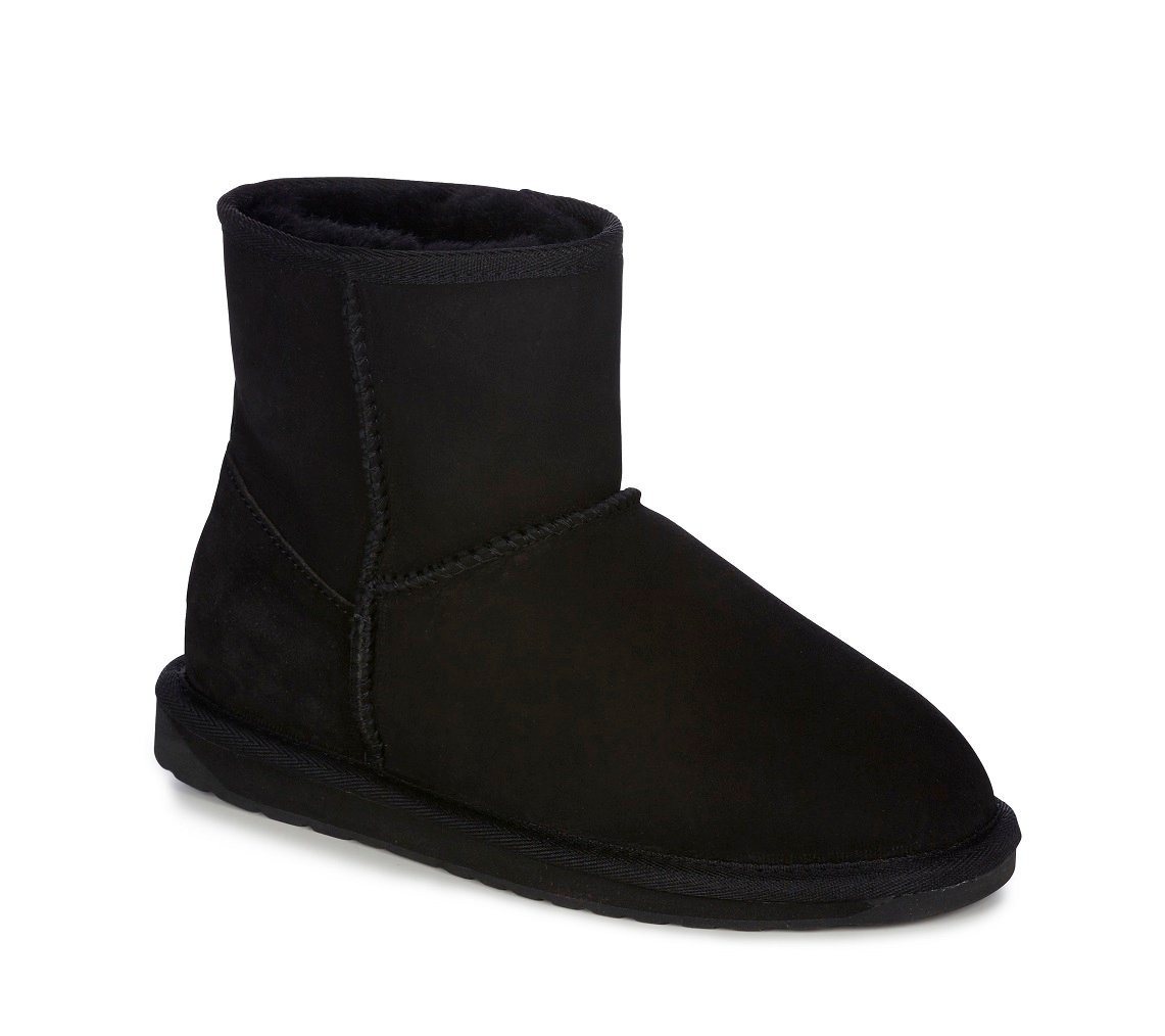 EMU Australia Stinger Mini (weiches doppelseitiges Lammfell) schwarz Damen Winterstiefel