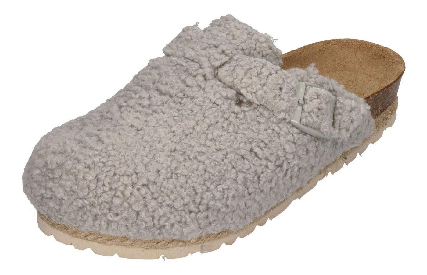 espadrij l´originale CLOQ CURLY Hausschuh Gris
