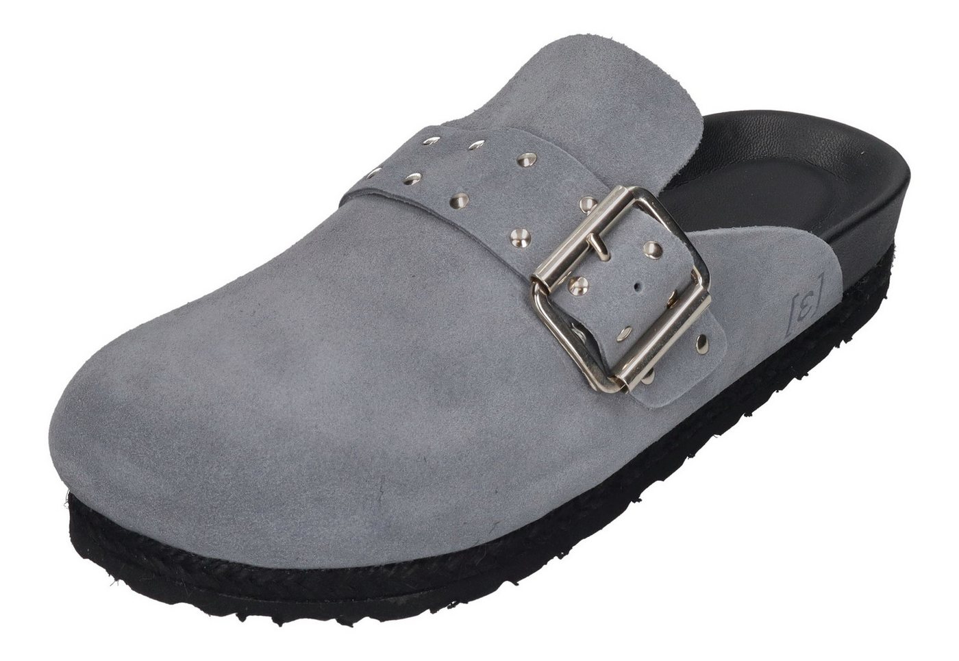 espadrij l´originale CLOQ RIVET Pantolette Gris