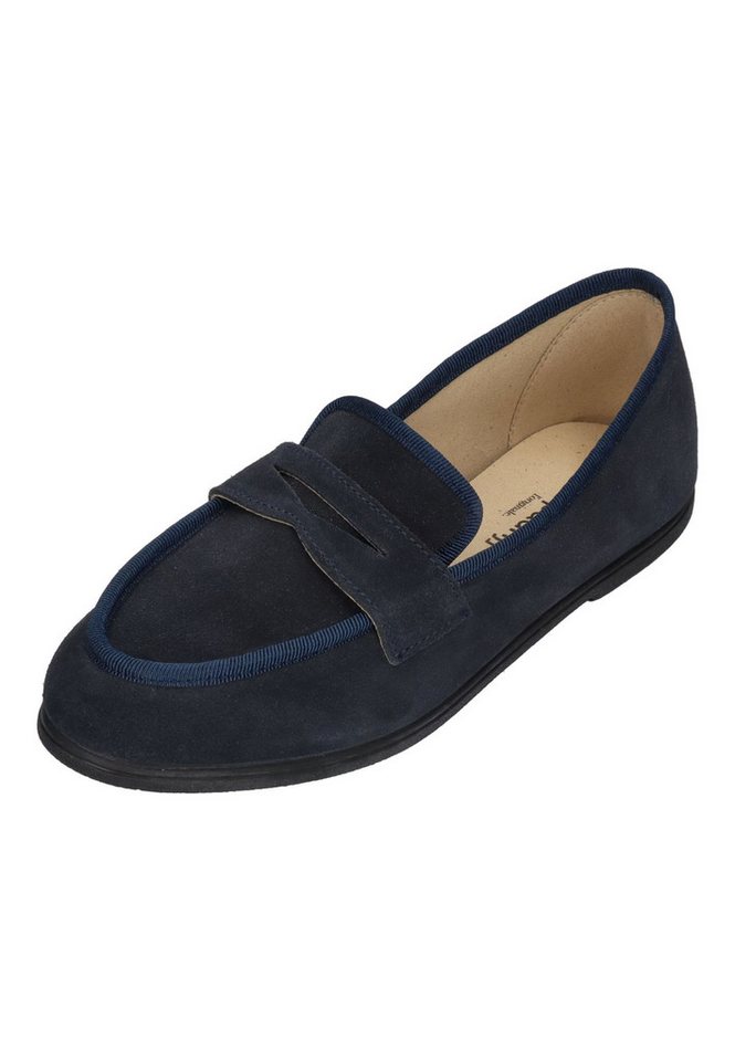 espadrij l´originale LOAFER CLASSIC VELOUR Schnürschuh bleu fonce