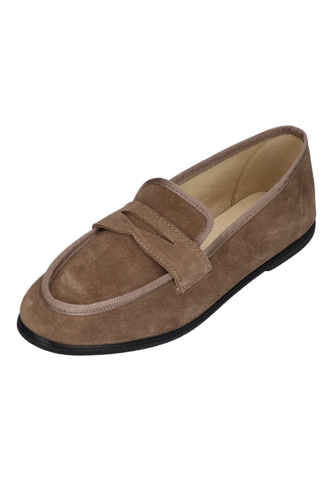 espadrij l´originale LOAFER CLASSIC VELOUR Slipper Tabacco