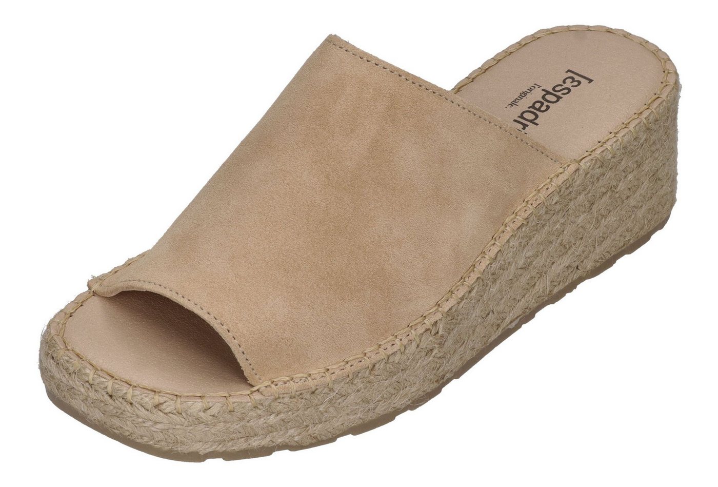 espadrij l´originale PANTOLETTE WEDGE Pantolette Beige