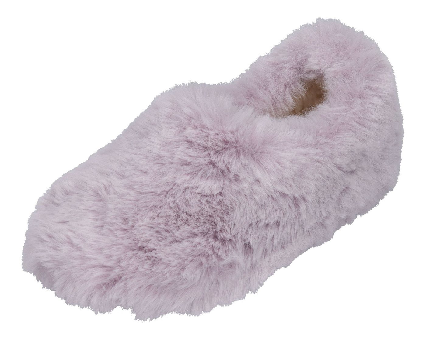 espadrij l´originale PANTOUFLE FURRY Hausschuh Lavande