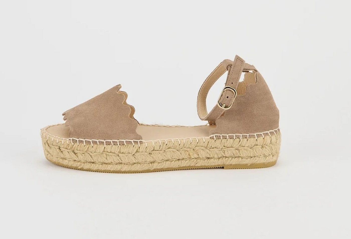 espadrij l´originale Sandale Lyon Taupe Espadrille