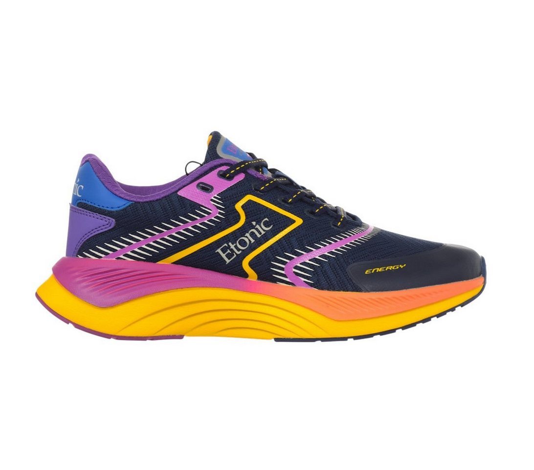 Etonic Laufschuhe Energy schwarz/gelb/violett Damen Sneaker
