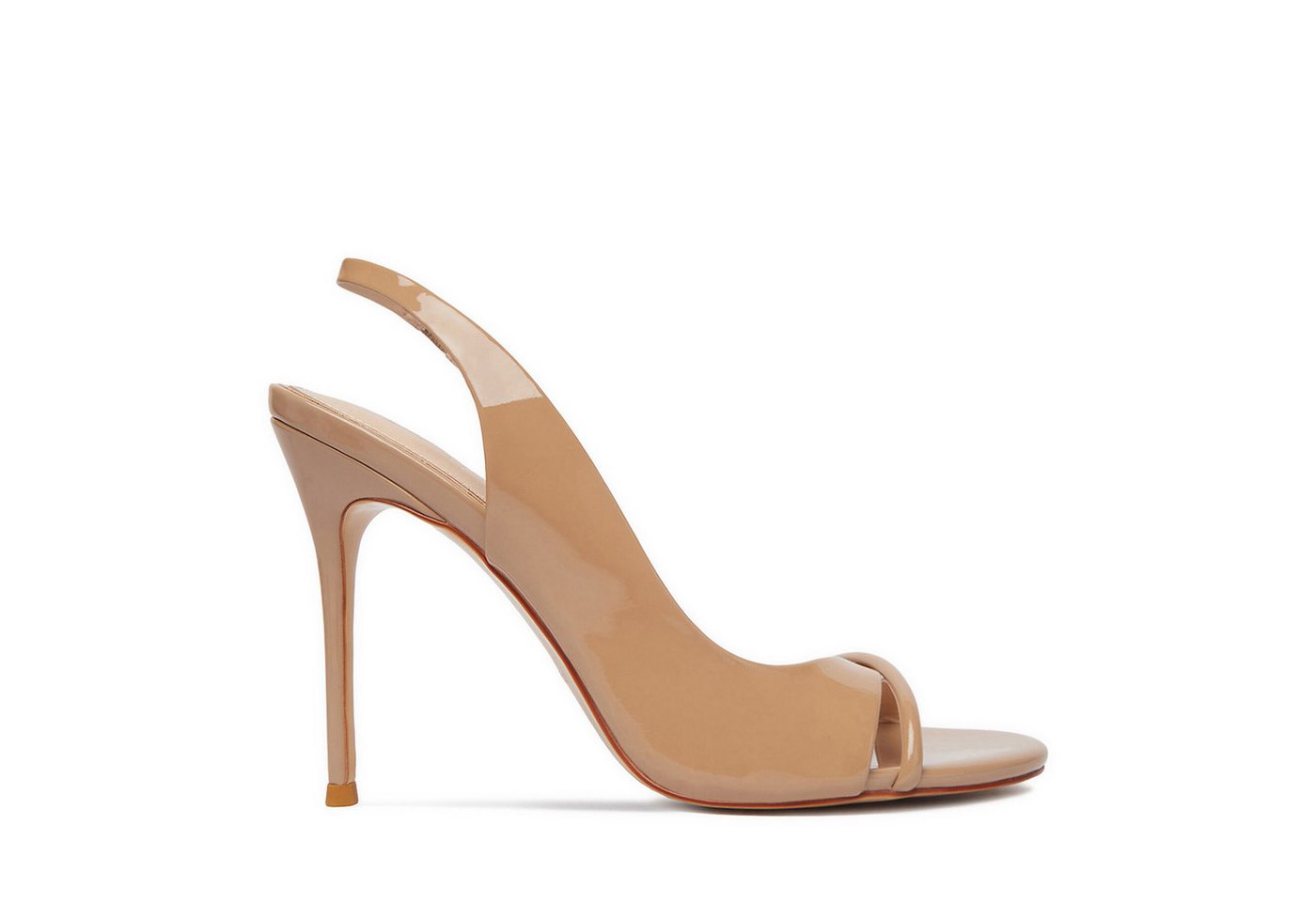 Eva Minge Damen-Sandalen in Beige Sandale