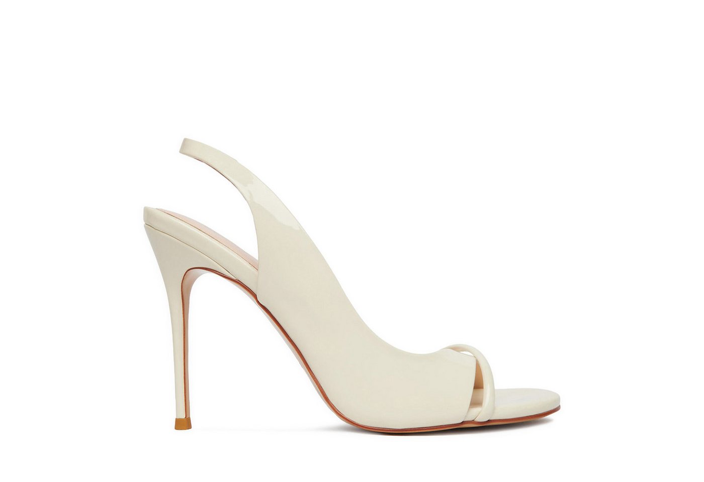 Eva Minge Damen-Sandalen in Creme Sandale