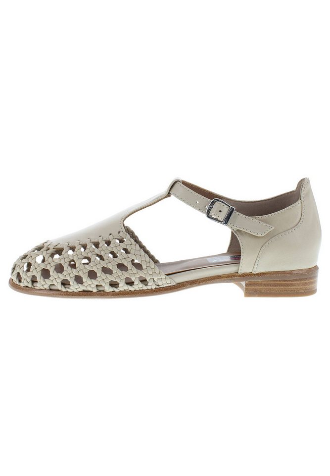 Everybody ABIONA - Fashion Sandalette mit Flecht Elementen Slipper (beige)