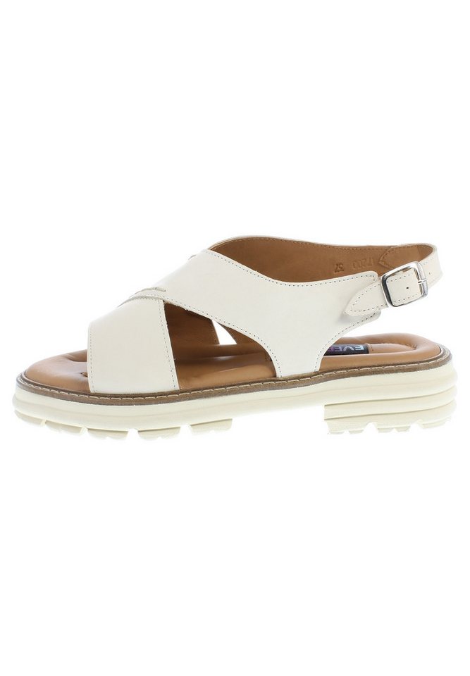 Everybody CAROTA - Plateausandalette mit breiten Lederriemen Pantolette