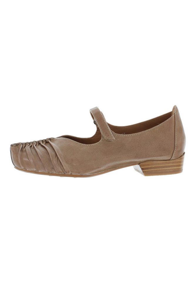 Everybody GALEGA - Spangenschuh mit Raffung Ballerina (Glove arachide)