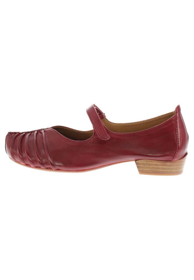 Everybody GALEGA - Spangenschuh mit Raffung Ballerina (Glove sangria)