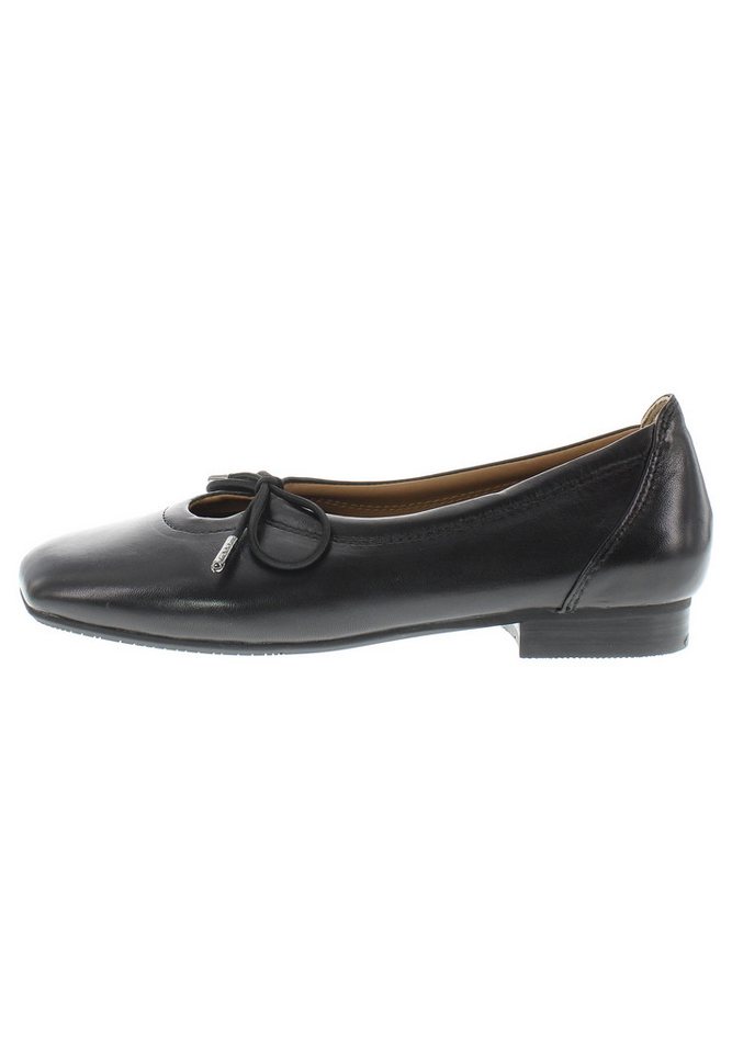 Everybody LOENA - modischer Echtleder Ballerina mit Karree-Leistenform Ballerina