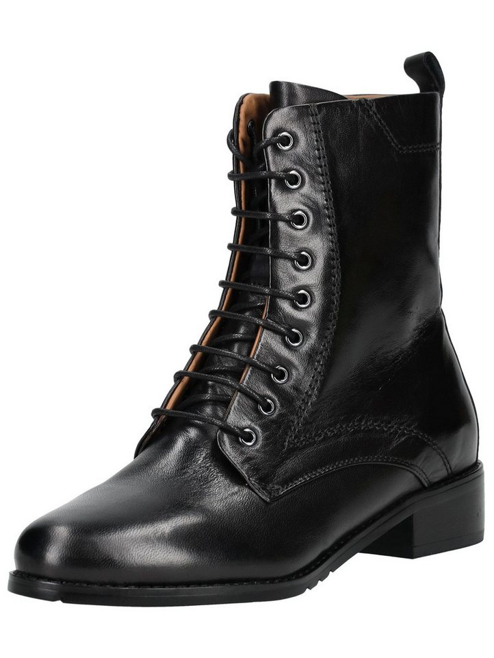 Everybody Stiefelette Leder Schnürstiefelette