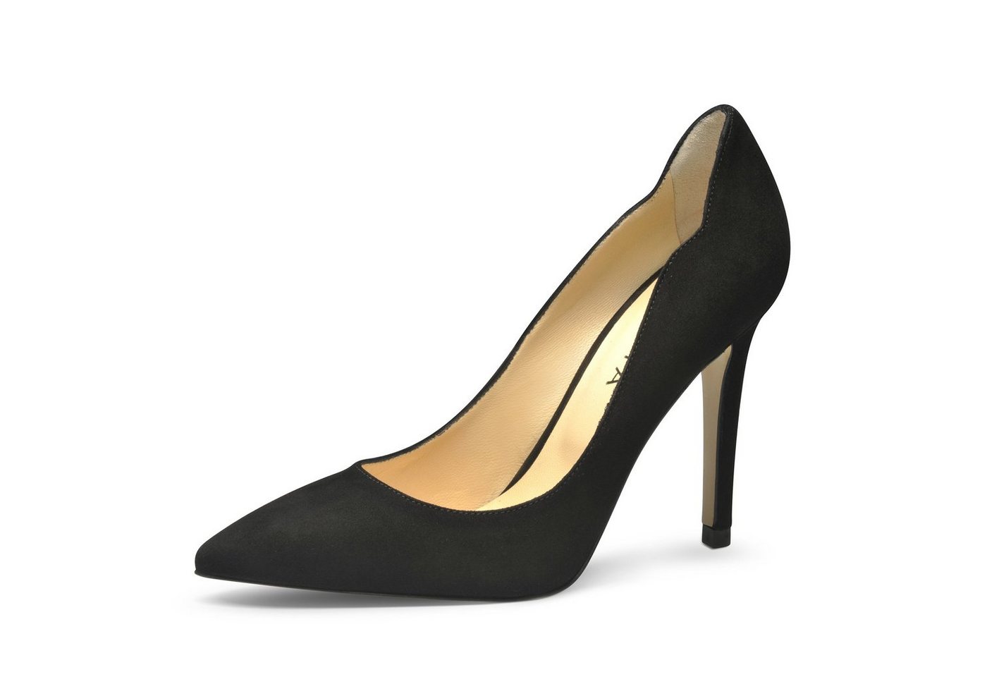 Evita ALINA Pumps (Paar, Kunstledersohle) Handmade in Italy (schwarz)