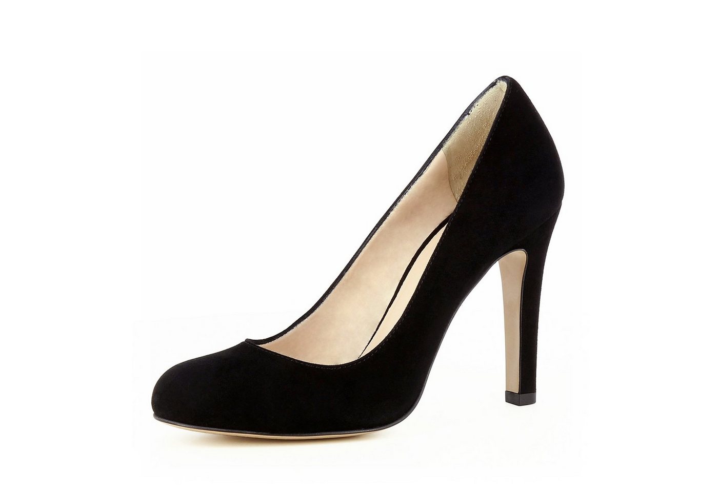 Evita CRISTINA Pumps (Paar, Kunstledersohle) Handmade in Italy (schwarz)