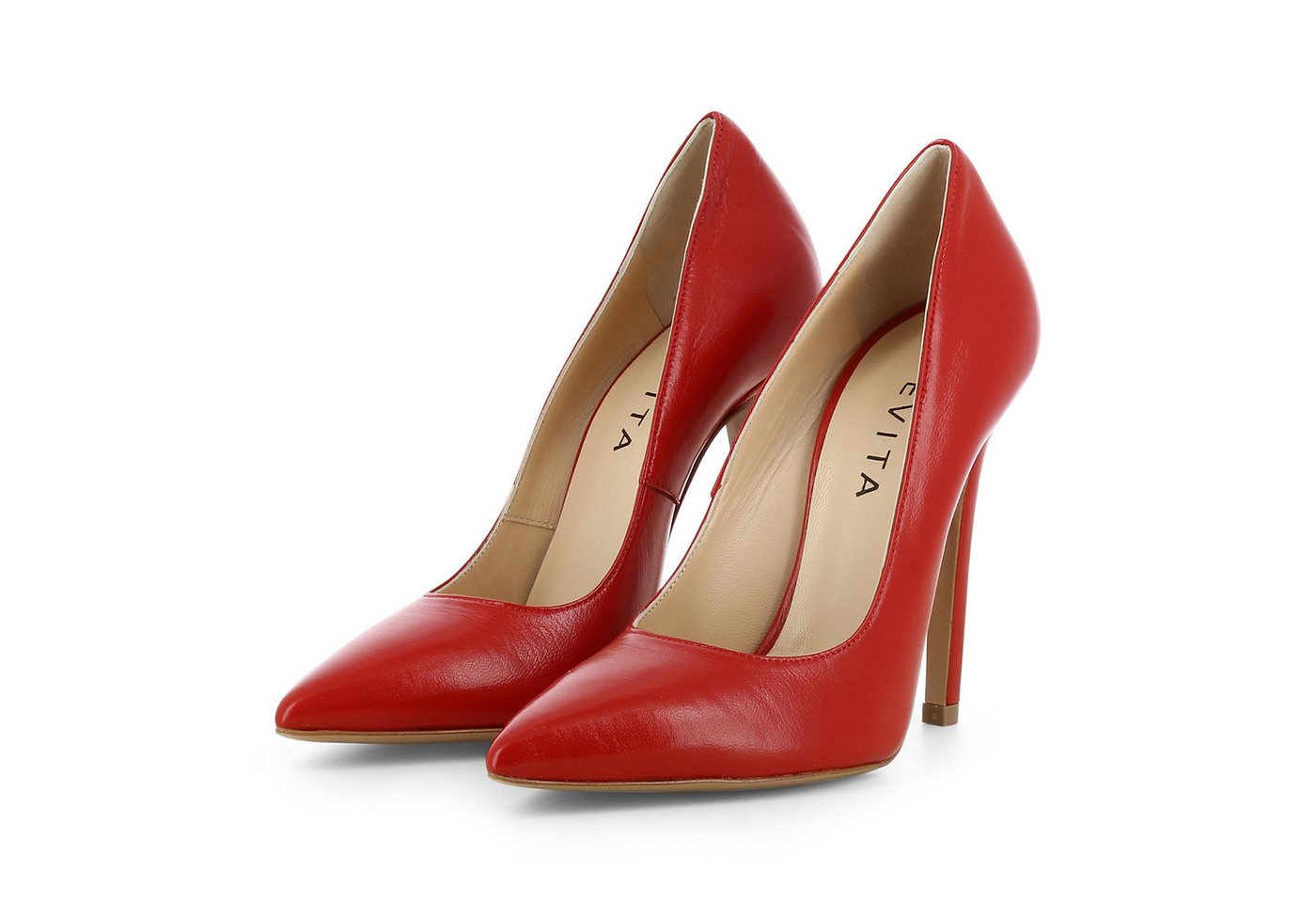 Evita LISA Pumps Handmade in Italy (rot)