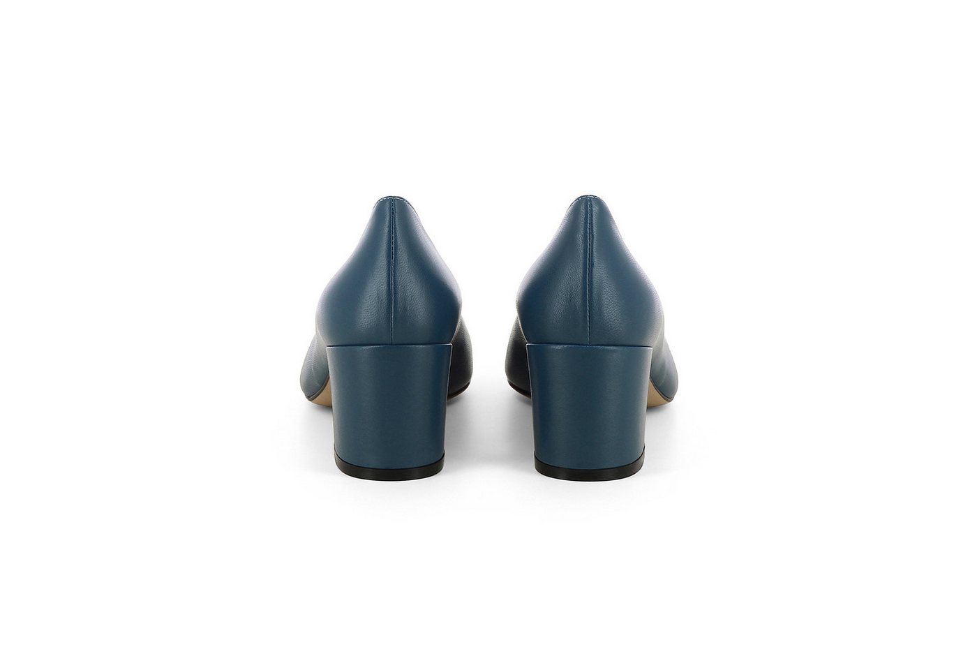 Evita ROMINA Pumps (Paar, Kunstledersohle) Handmade in Italy (blau)