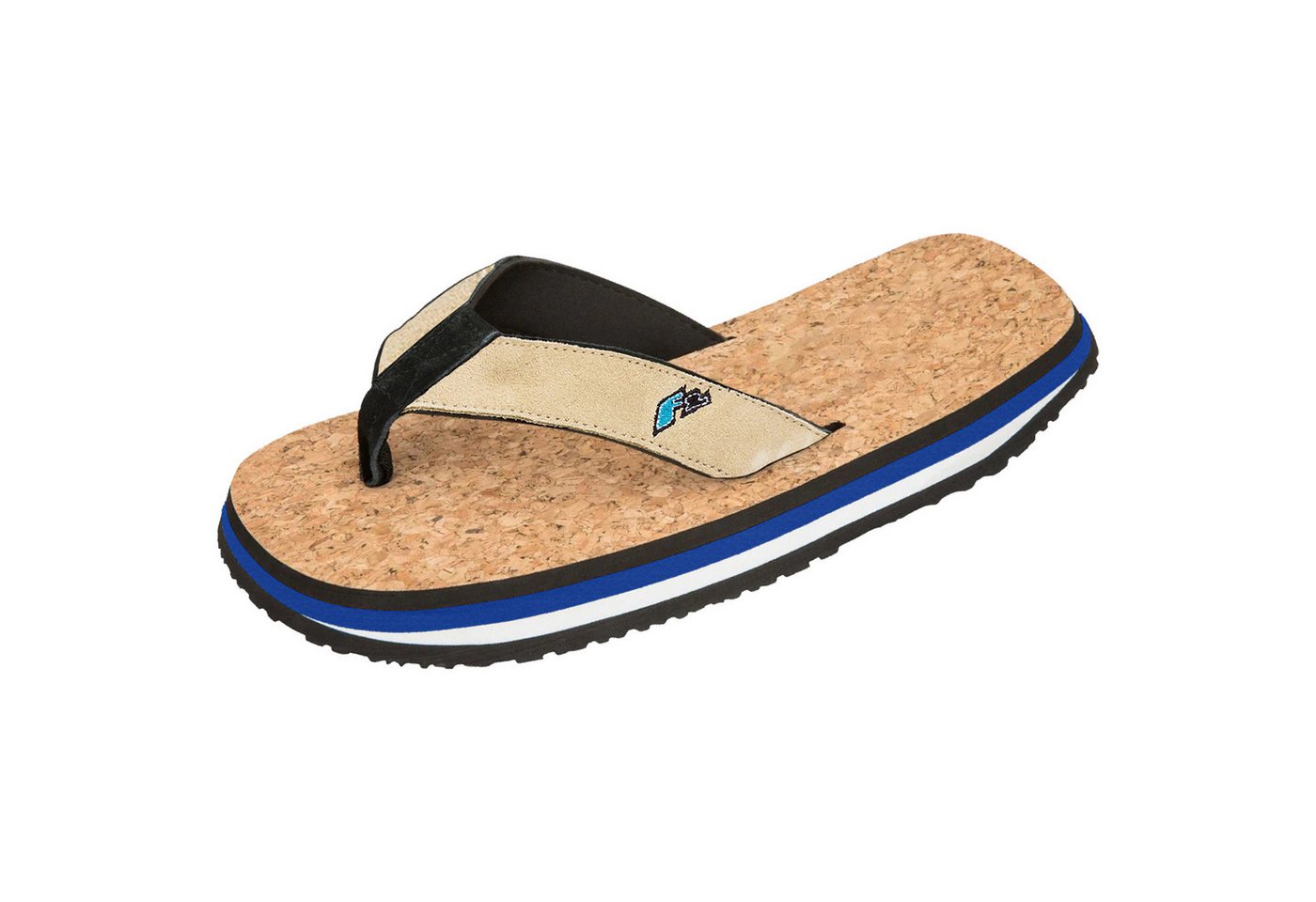 F2 Herren Schuhe Beach Slipper Comfort Flip Flops 44/45 Blau 2024/25 Slipper