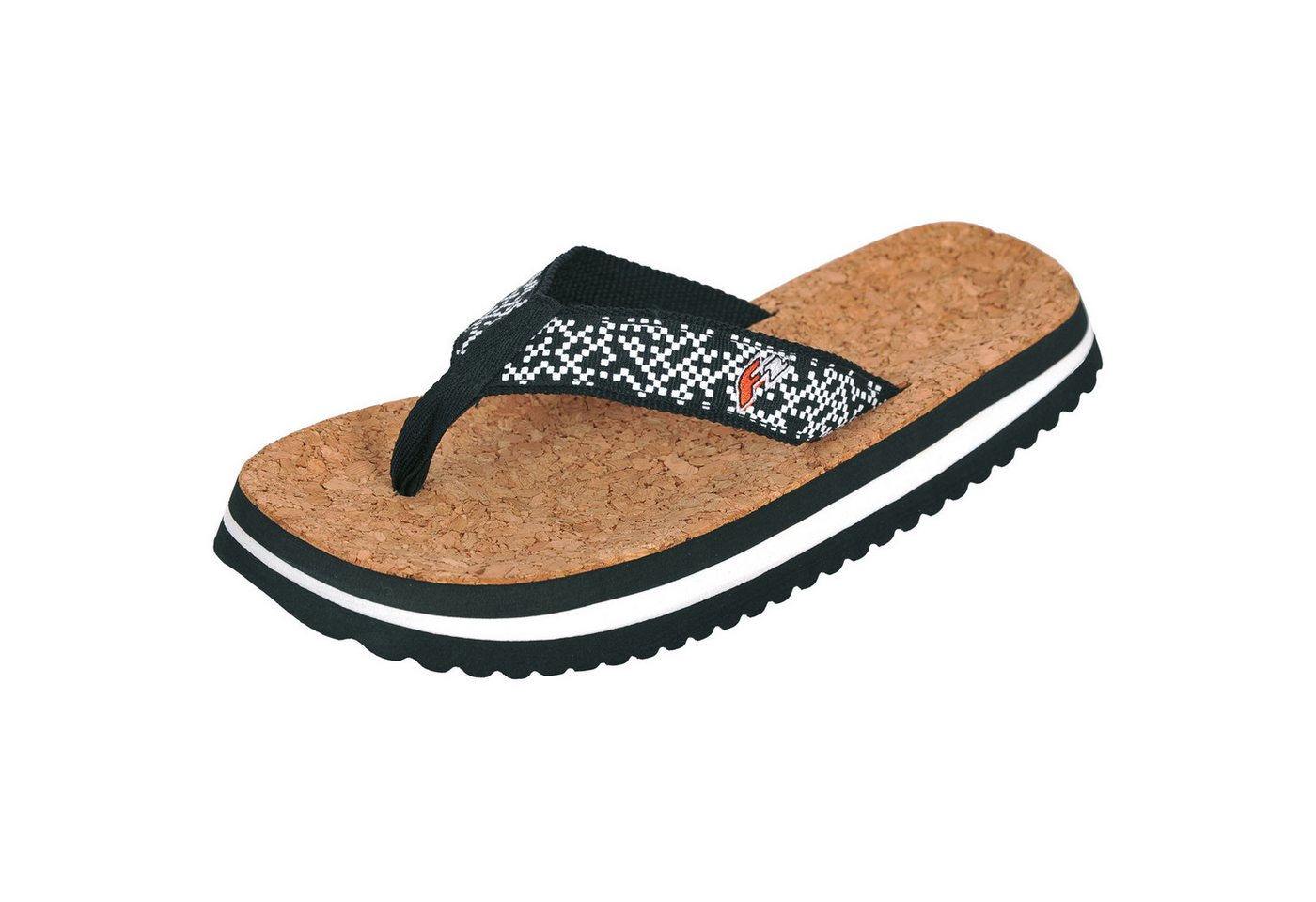 F2 Herren Schuhe Beach Slipper Flip Flops 44/45 Schwarz 2024/25 Slipper