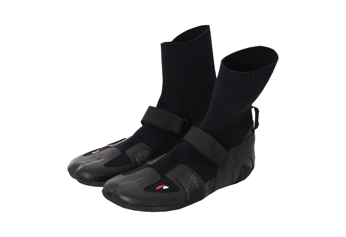 F2 Neopren Schuhe Barfuss Schuhe Hoch Surfschuhe 43-44 Schwarz 2024/ Neoprenschuh