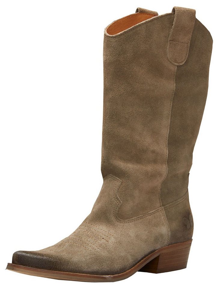 Felmini Stiefel Leder . Bikerboots