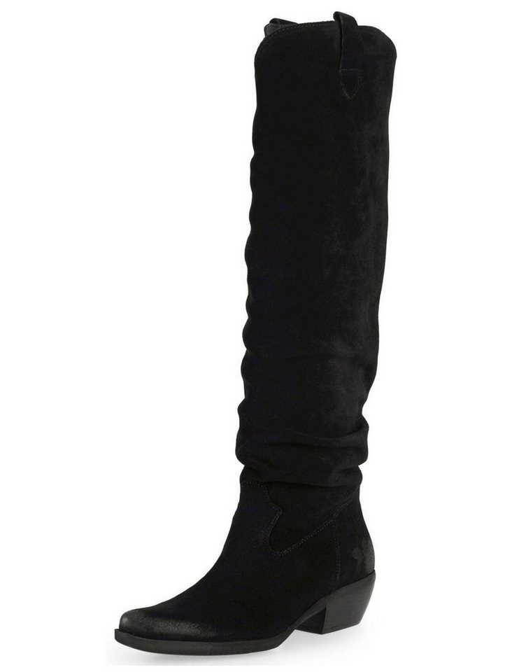 Felmini Stiefel Veloursleder . Bikerboots