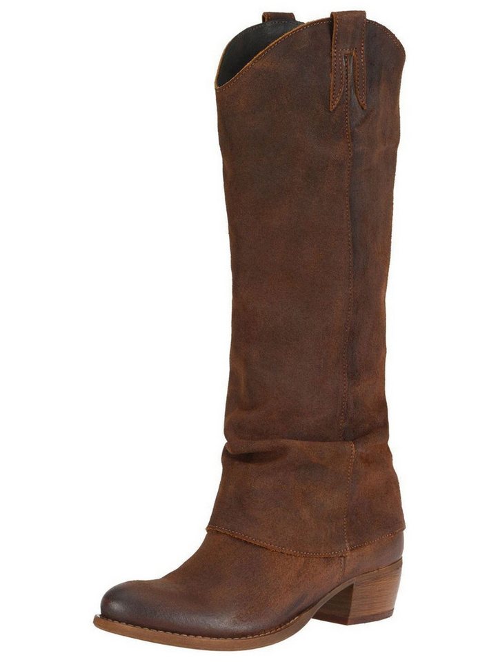 Felmini Stiefel Veloursleder . Stiefel (braun)