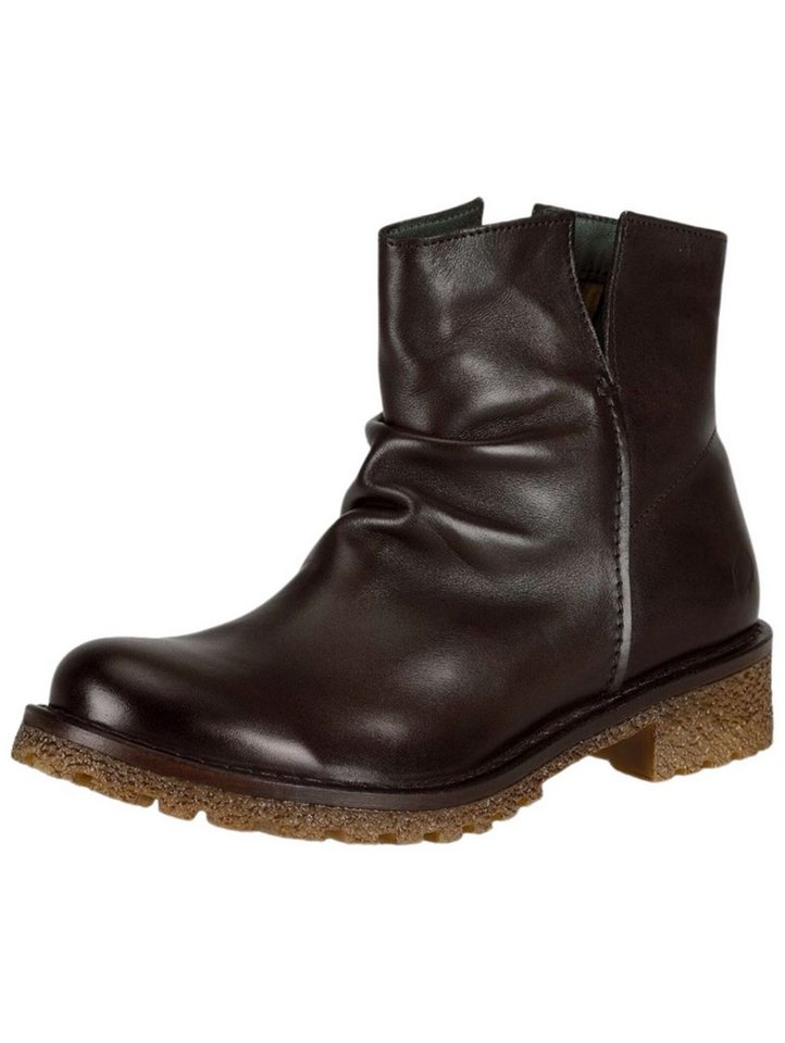 Felmini Stiefelette Leder Cowboy Stiefelette (braun)