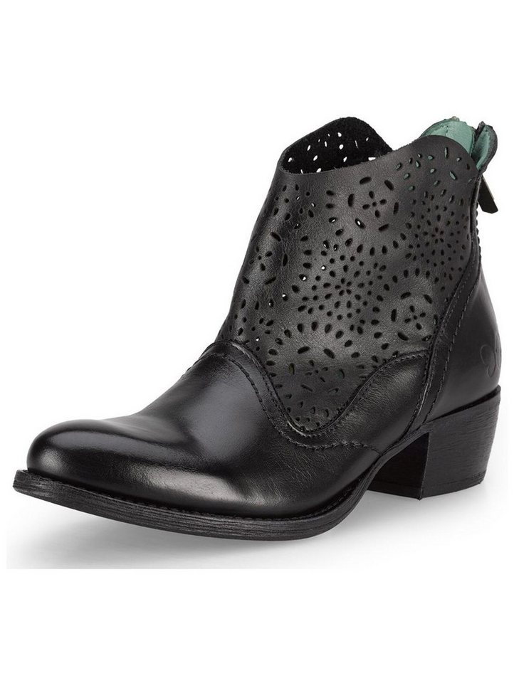 Felmini Stiefelette Leder Cowboy Stiefelette