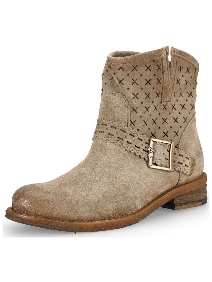 Felmini Stiefelette Leder . Stiefelette (1-tlg) (braun/grau)