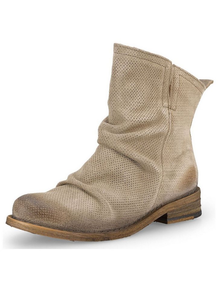 Felmini Stiefelette Veloursleder . Stiefelette (1-tlg) (braun/grau)