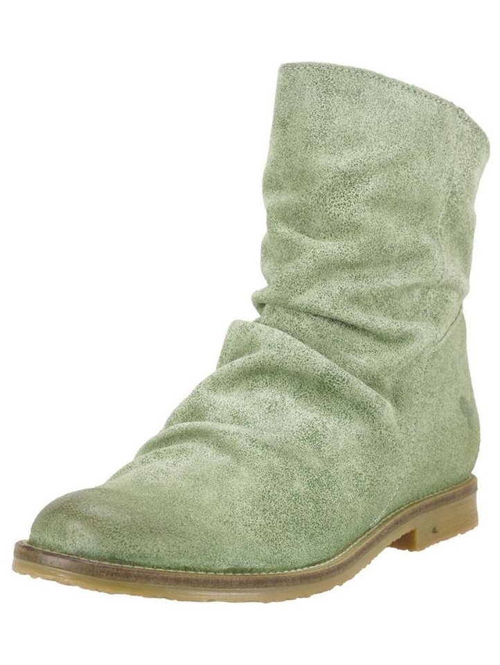 Felmini Stiefelette Veloursleder . Stiefelette (1-tlg) (grün)