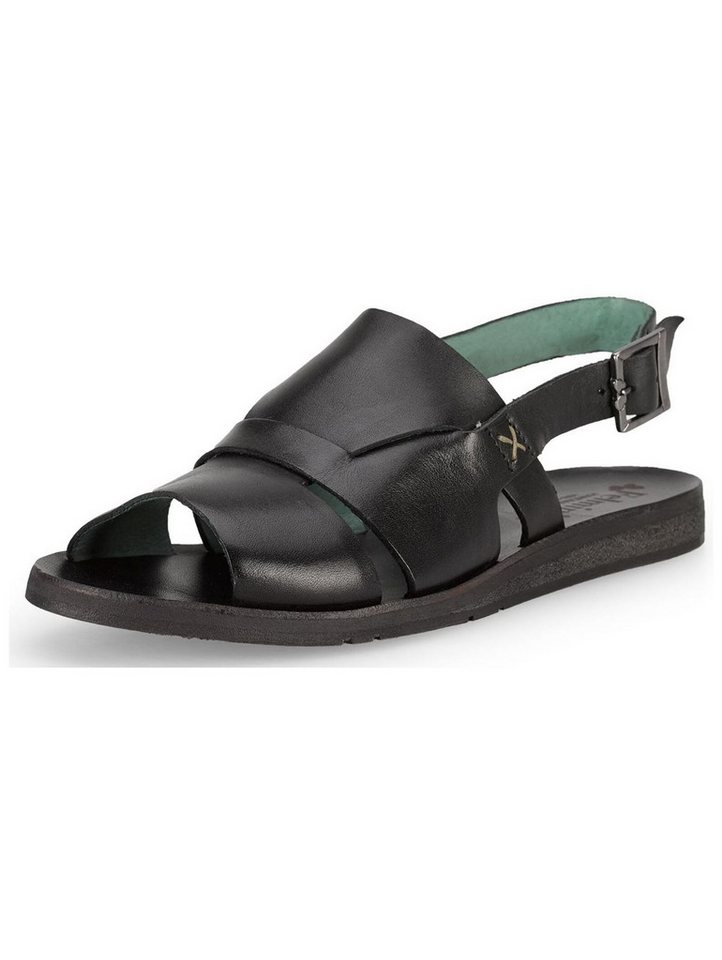 Felmini Wide Fit Sandalen Leder . Riemchensandalette (schwarz)