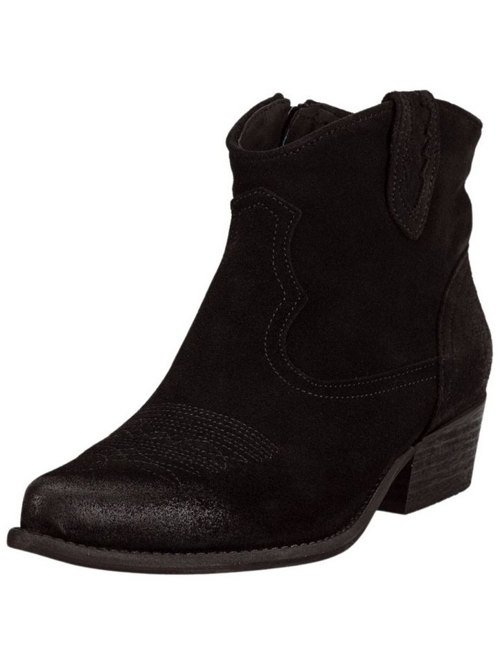 Felmini Wide Fit Stiefelette Veloursleder . Cowboy Stiefelette