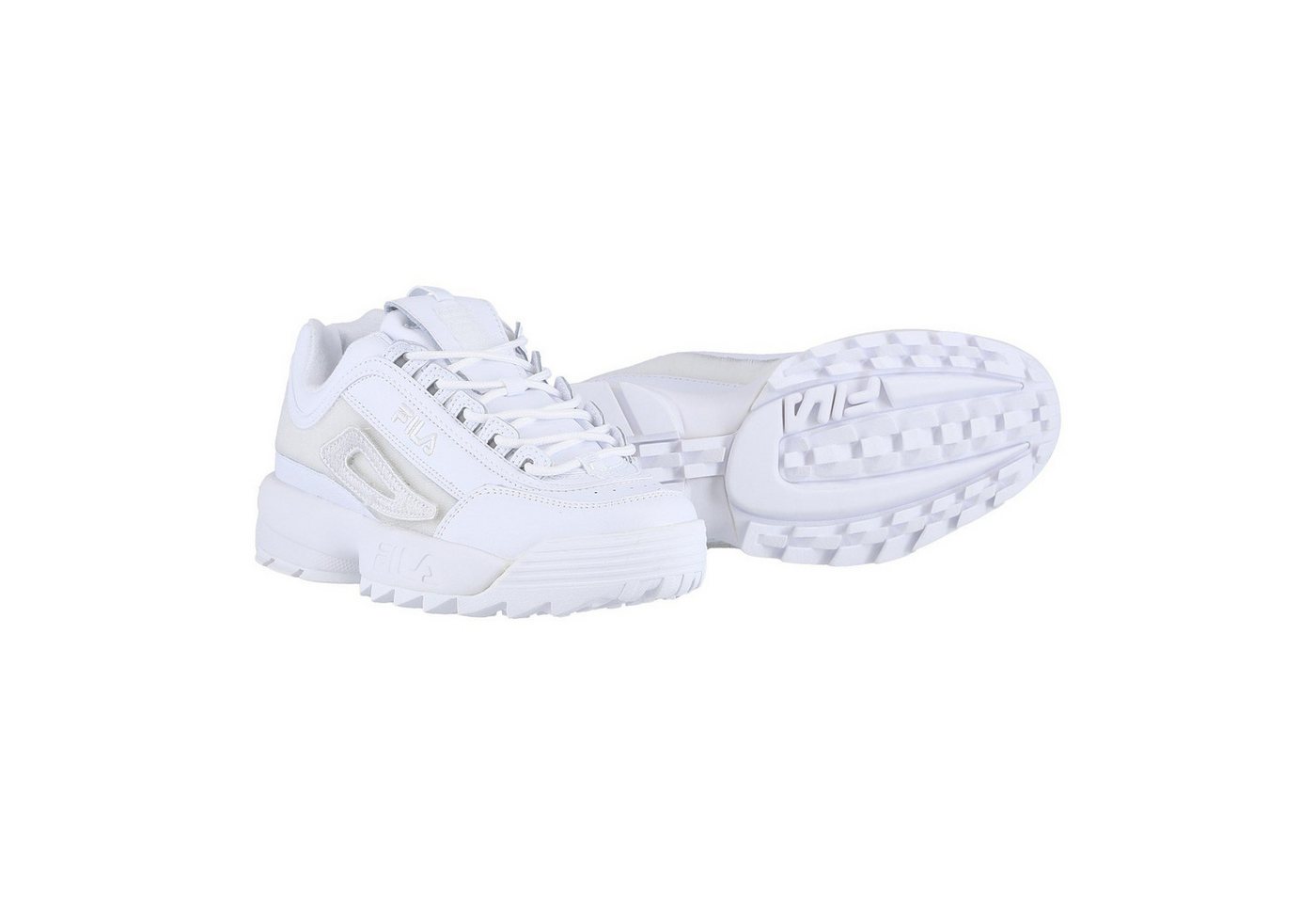 Fila Disruptor II Patches weiss Damen Sneaker