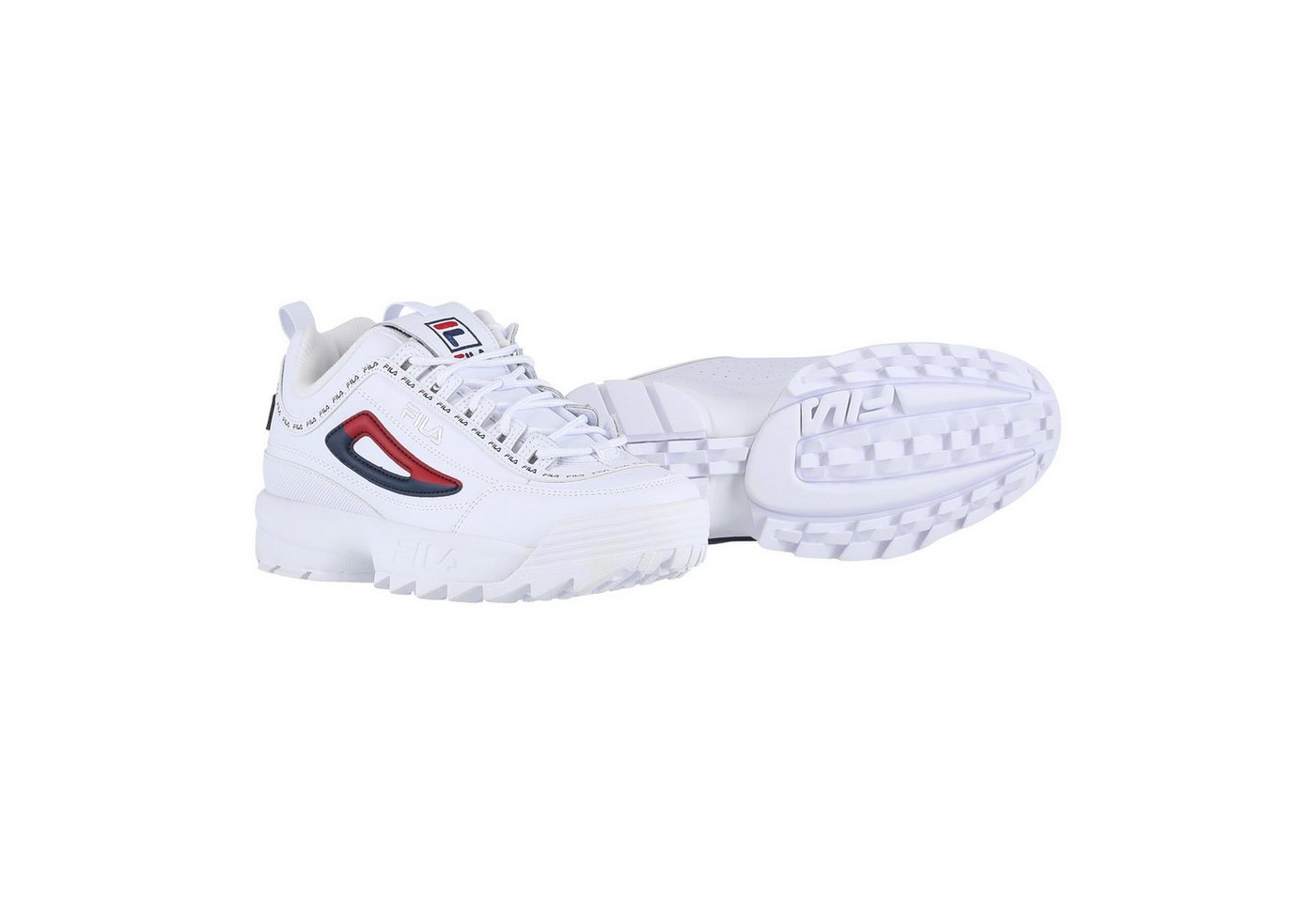 Fila Disruptor II Premium Repeat weiss Damen Sneaker
