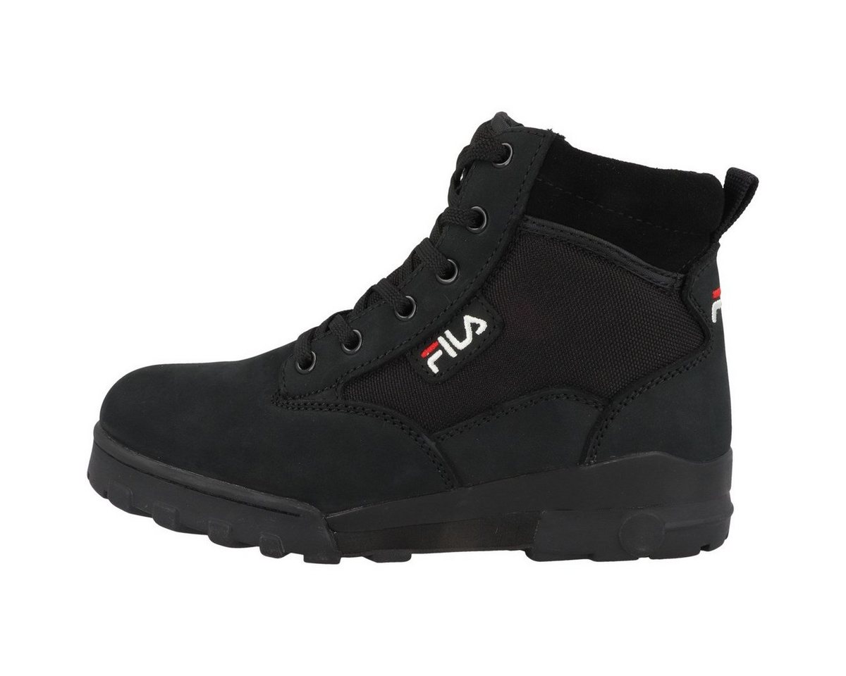 Fila Grunge II Mid Herren Schnürboots Stiefeletten, Stiefel, Winterstiefel, Winterboots, Schneestiefel (schwarz)