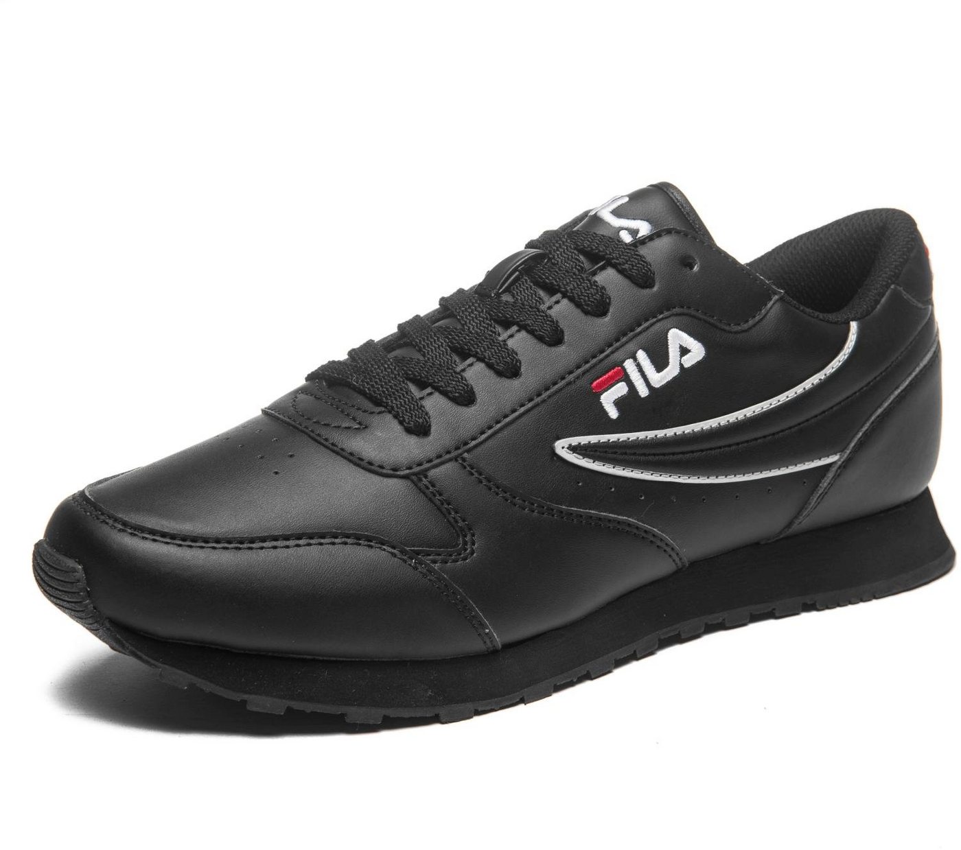 Fila Orbit low White Sneaker (schwarz)