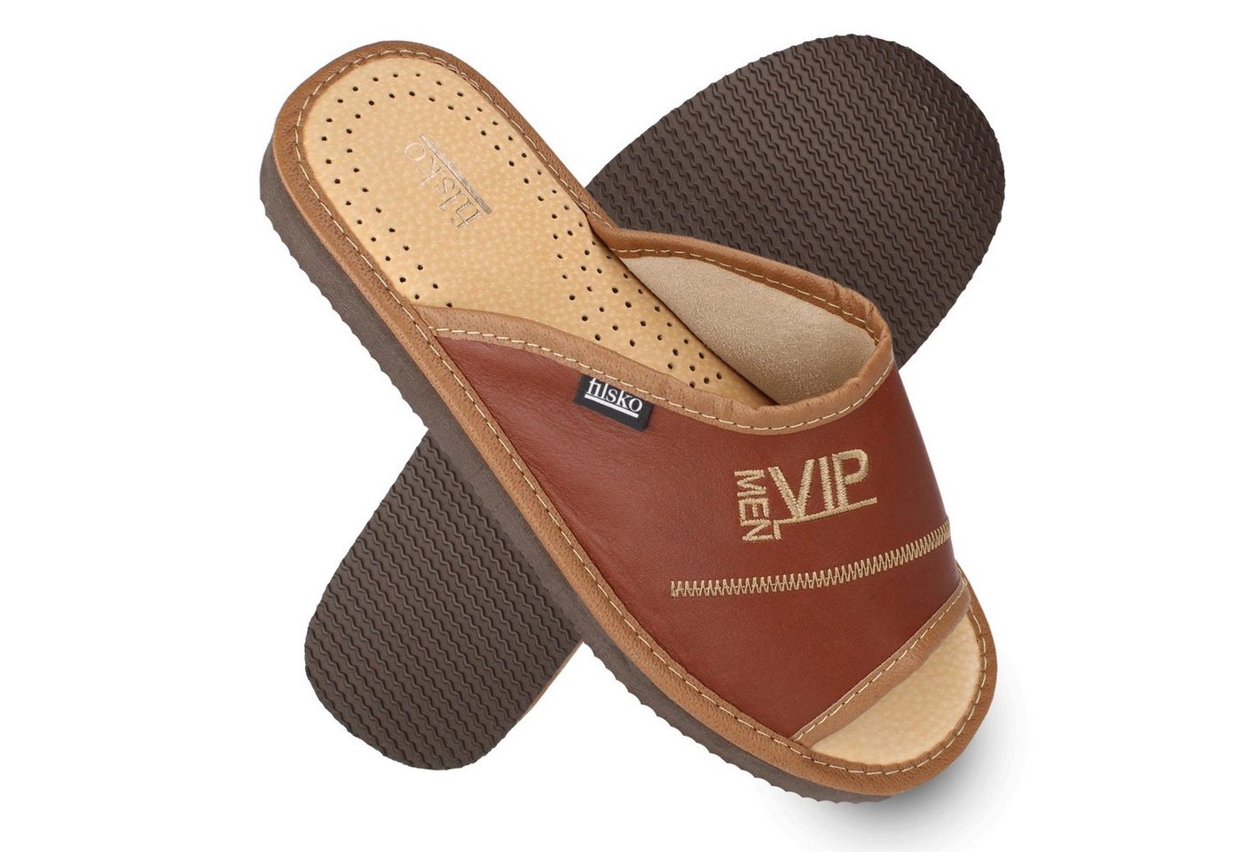 filsko Arby Herren VIP MEN Schuhgrößen 40-50 Hausschuh Memory Foam