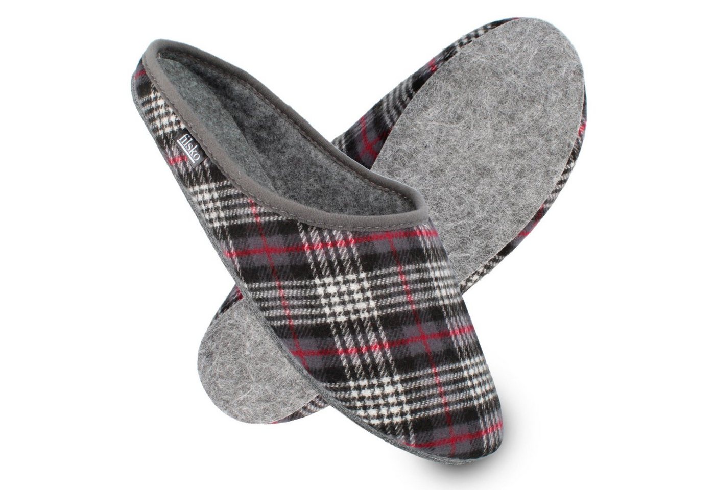 filsko Klassiker federleichter Filzpantoffel Damen Herren Kinder Hausschuh Hausschuh mit Filzsohle