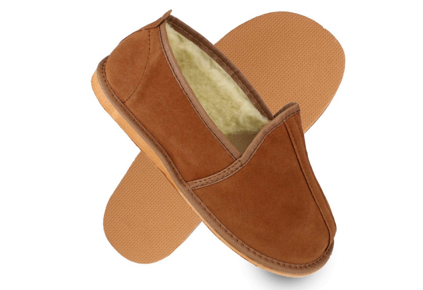 filsko Rügen HüttenSchuhe gefüttert mit Schafwolle Hausschuh