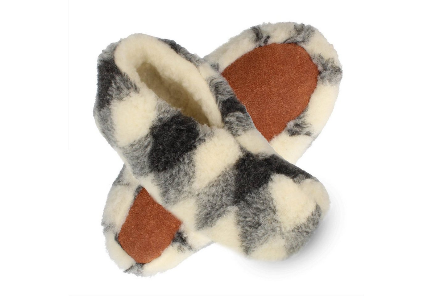 filsko Uddevalla Winter Socken Hausschuh mit Schafwolle gefüttert