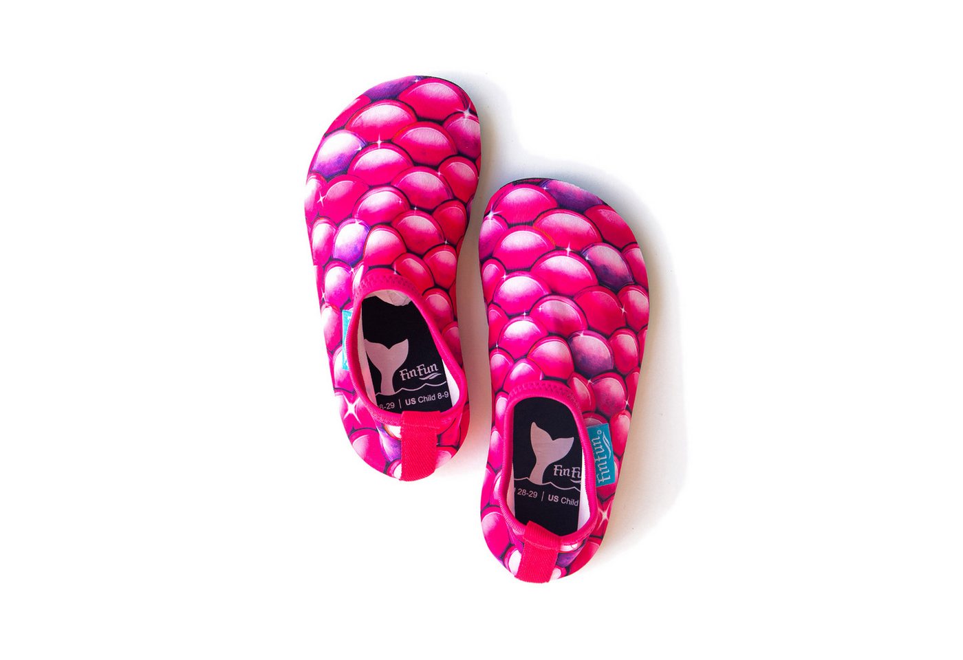 Fin Fun Strand- und Badeschuhe in verschiedenen Farben und Größen Strandschuh (rosa)